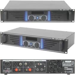 Loops 600W Stereo Power Amplifier Restaurant Hi Fi System/Home Cinema 19 2U Rack