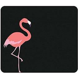 Centon OTM Essentials Black Mouse Pad, Flamingo