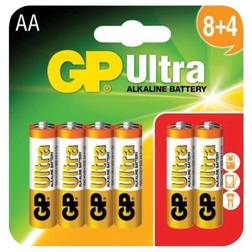 GP Batteries Ultra Alkaline Batteries (8 4)