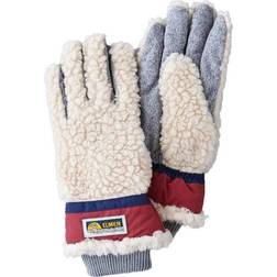 Elmer by Swany Sota Wool Teddy Gloves Beige/Wine (S)