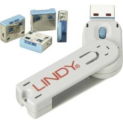 Lindy USB-Lock Key USB-A Poortslot Set van 4 Stuks