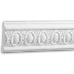 Profhome 151335 Panel Moulding Dado Rail Decorative Moulding Frieze Moulding 2 m