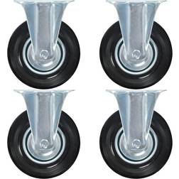 vidaXL 32 pcs Fixed Casters 125 mm