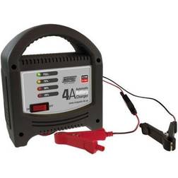 Maypole Battery Charger 4A 12V LED Automatic