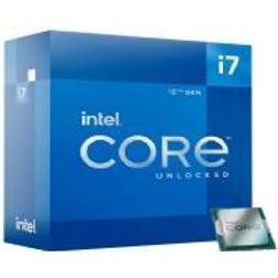 Intel Core i7 12700K 3.6 GHz 12-core 20 tråde 25 MB cache LGA1700 Socket Kasse (uden køler)
