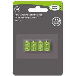 Smart Garden Solar Uppladdningsbara batterier 1/3 AAA 80 mAh – paket med 4