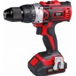 Modeco drill and screwdriver 18V DRILL-DRIVER; 40NM; 2 2.0AH BATTERIES; SUITCASE; MODECO SYSTEM 18V 1 pcs