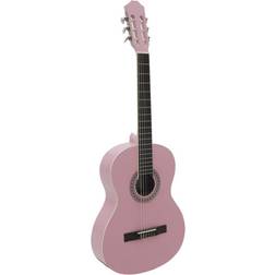 Dimavery Ac-303 guitare classique, rose