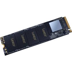 LEXAR NVMe SSD LNM610 250 GB, SSD form factor M.2 2280, SSD sąsaja PCIe Gen3x4, Rašymo greitis 1600 MB/s, Skaitymo greitis 2100 MB/s