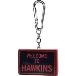 Pyramid International Stranger Things 3D Rubber Keychain Hawkins Sign 6