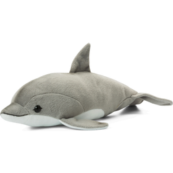 WWF peluche peluche peluche dauphin 39 cm gris