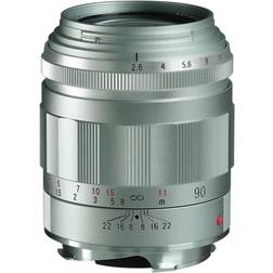 Voigtländer APO-Skopar 2.8/90 mm VM Lens Silver Leica M bayonet