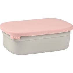 Beaba Lunchbox Edelstahl Velvet Grau Dusty Rosa Rosa Pink