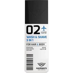 Hairways 02 Wash & Shave 3 In 1 (100 ml)