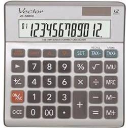 Vector CALCULATOR, OFFICE KAV VC-500 VII, GREY