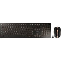 Cherry DW 9000 Slim Keyboard Maus Set JD-9000EU-2