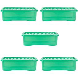 Wham Set Of 3 Crystal Box Lid Storage Box