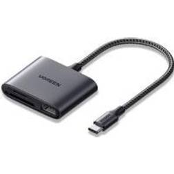 UGREEN Card reader USB, CM387, USB-C (black)
