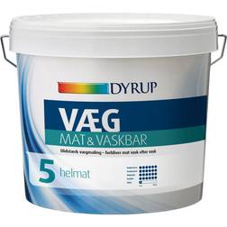 Dyrup vægmaling mat vaskbar 5