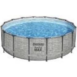 Bestway Piscine hors-sol Steel Pro Max Ø4,88 x 1,22 m