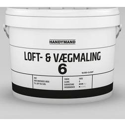 Handymand væg- loftmaling Hvid