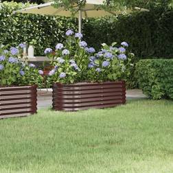 vidaXL Garden Planter Powder-coated
