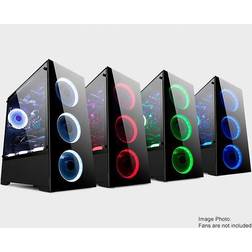 b-Voguish Full Tempered Glass Dual Chamber layout