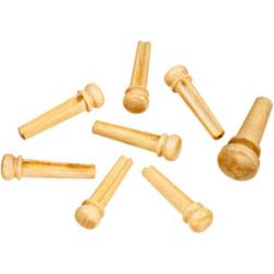 D'Addario Boxwood Bridge Pins with End Pin Set