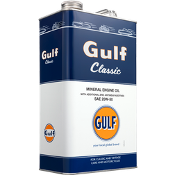 Gulf Classic 20w-50 Motorolie 5 Motorolja 5L