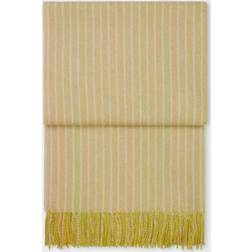 Elvang Stripes Plaid Tæppe Gul (200x130cm)