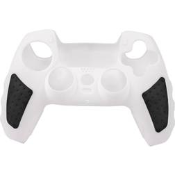 GAMING PS5-CONTROLLER SILIKONEETUI SORT/HVID ➞ På - afhentning