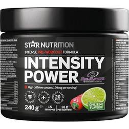 Star Nutrition Intensity Power, 240 g, Variationer