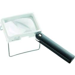 Eschenbach 2034 Handheld magnifier Magnification: 3.5 x Lens size: (L x W) 75 mm x 50 mm White, Black