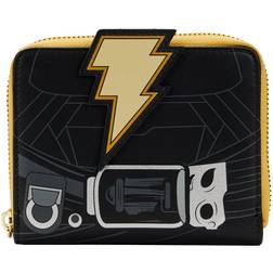 Loungefly DC Comics Black Adam Cosplay Glow-in-the-Dark Zip-Around Wallet