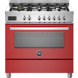 Bertazzoni PRO96L1EROT gasspis Röd