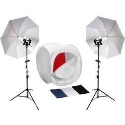 Massa studio set Shadowless photography set 2x 325W/60cm tent