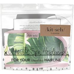 Kitsch Microfiber Spa Headband Colours Palm Leaves