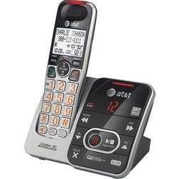 AT&T CRL32102 DECT 6.0 Expandable Cordless Phone with Answering System and Caller ID/Call Waiting, Silver/Black, 1 Handset 1 x Phone Line