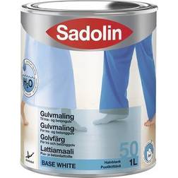 Sadolin GOLVFÄRG BW Sort, Hvid