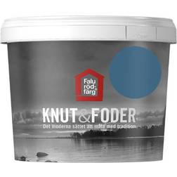 Falu Rödfärg KNUT & FODER Träfasadsfärg Blue 1L