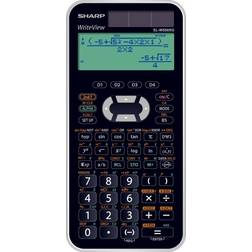 Sharp EL-W550XG Scientific calculator suitable for Baden-Wuerttemberg and Bavaria, black