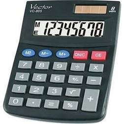 Vector CALCULATOR, OFFICE KAV VC-805, BLACK