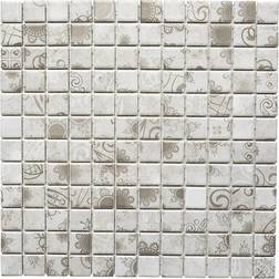 HUH Mosaik Square Laceo Grey 29,8X29,8Cm Pris Per Ark