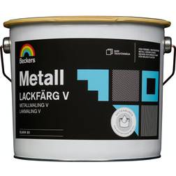 Beckers Metallackfärg V Metall Lackfärg Vit, Bas