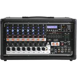 Peavey Pvi 8500 8-Channel 400W Powered Pa Head With Bluetooth And Fx