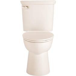 American Standard Vormax Tall Height 2-Piece 1.28 GPF Single Flush Elongated Toilet in Linen, Seat Not Included