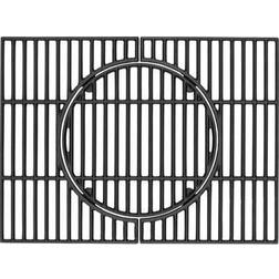 Tepro Garten Guss-Grillrost-Set Cast Grill grate Black