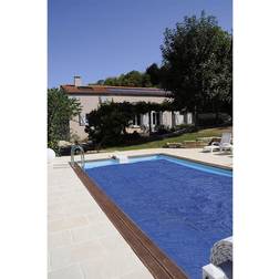 Gre Summer Cover For Rectangular Pool Grey 420 x 280 cm Grey 420 x 280 cm