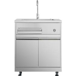 MyOutdoorKitchen Inox Range Module with Sink Unit