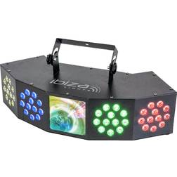 Ibiza Starwash 3-in-1 Disco Light with DMX